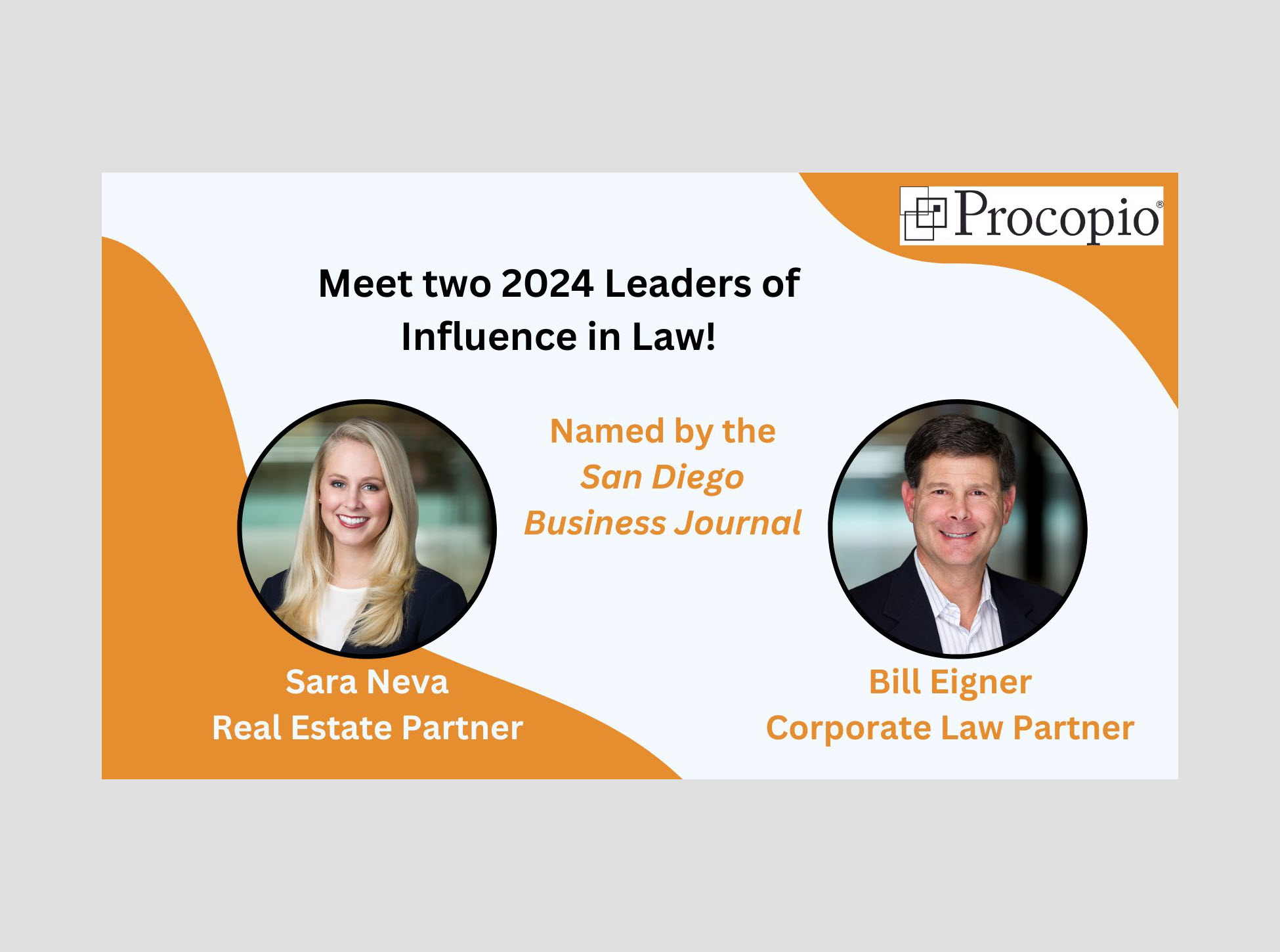 2 Procopio Attorneys Named Leaders of Influence in Law - Procopio ...