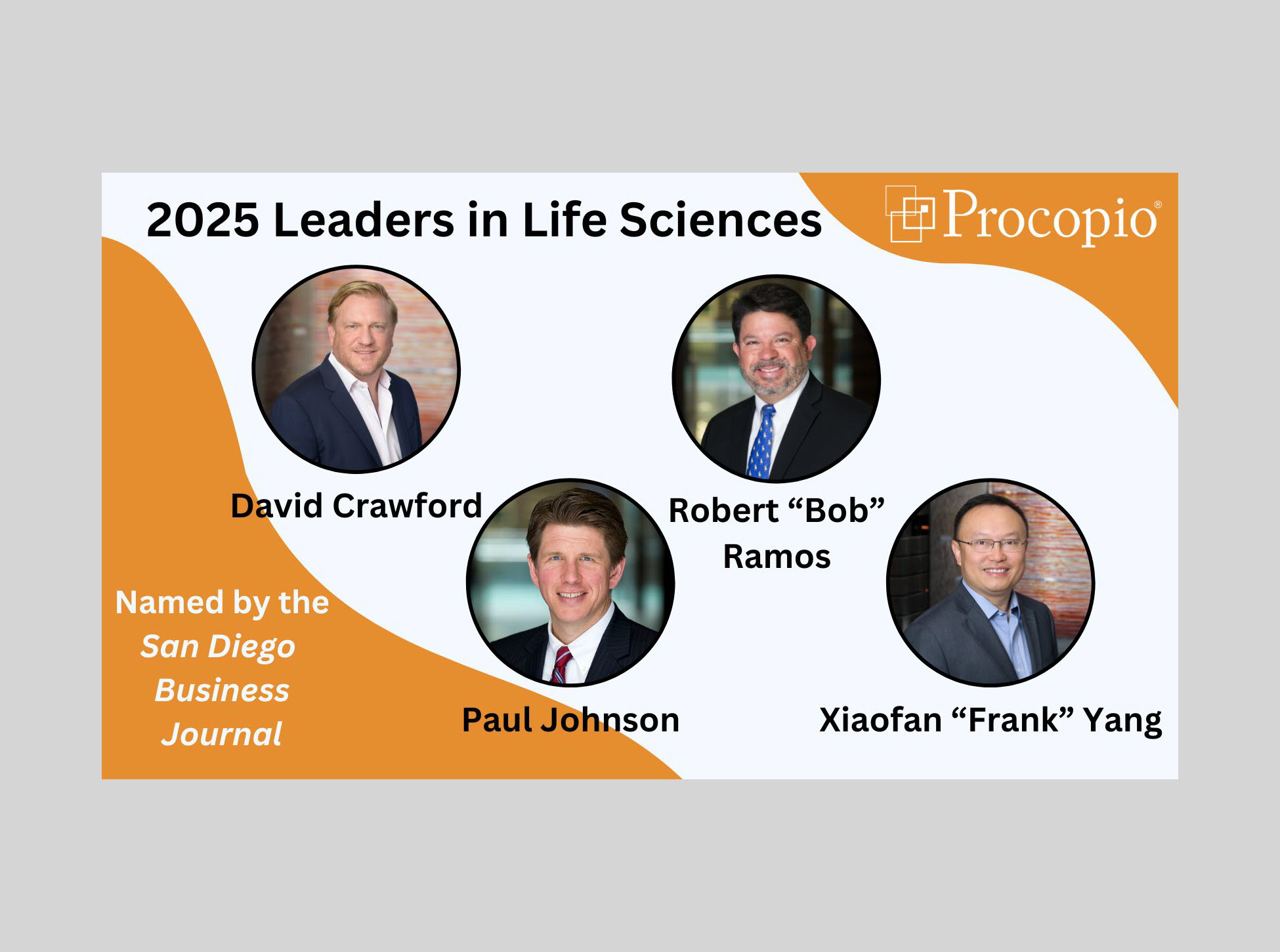4 Procopio Partners Named 2025 Leaders of Influence in Life Sciences – Procopio